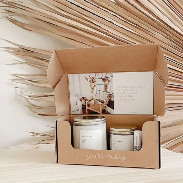 Kraft Candle Boxes