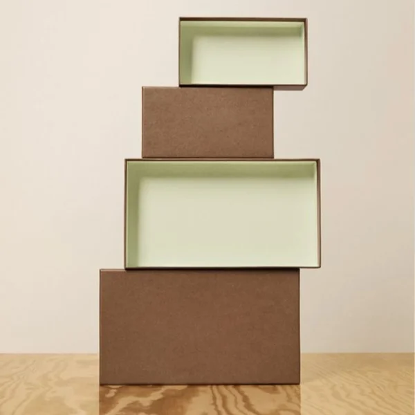 Kraft Boxes with Lids - Image 2