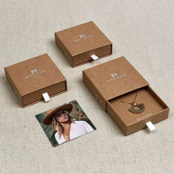 Kraft Jewelry Boxes - Image 2