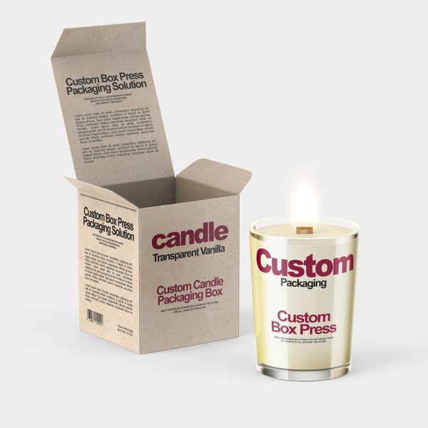 Custom Kraft Candle Boxes - Image 3