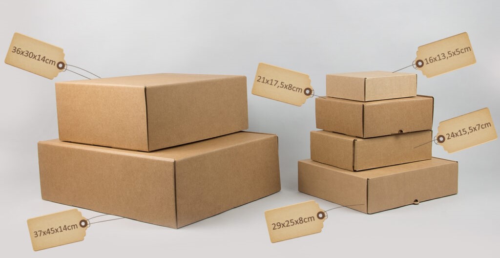 kraft box size